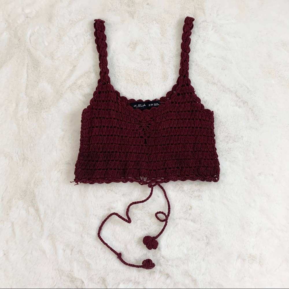 UO Crochet Crop Top